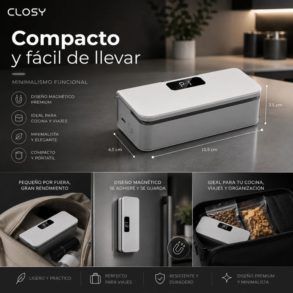 Selladora al vacío premium