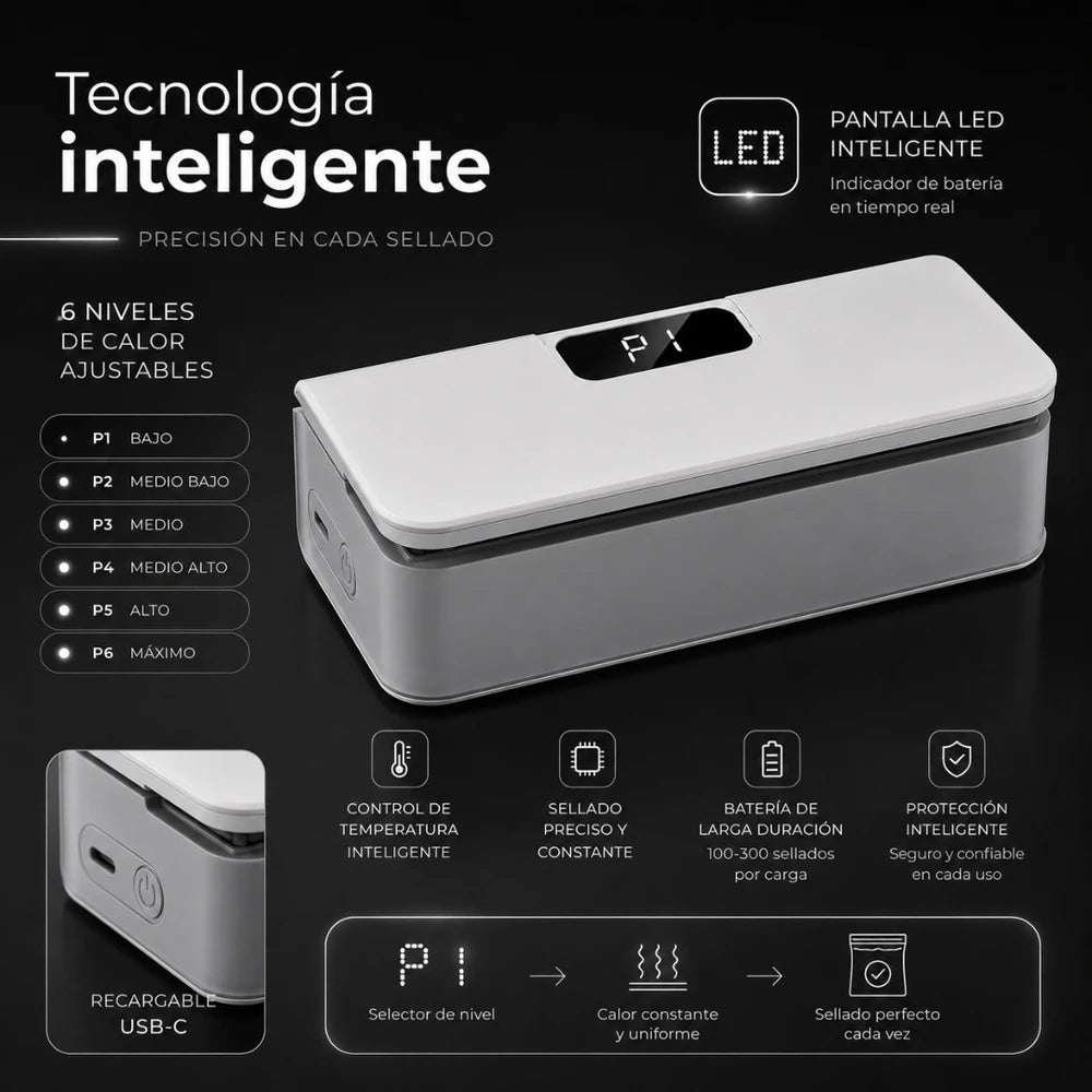Selladora al vacío premium